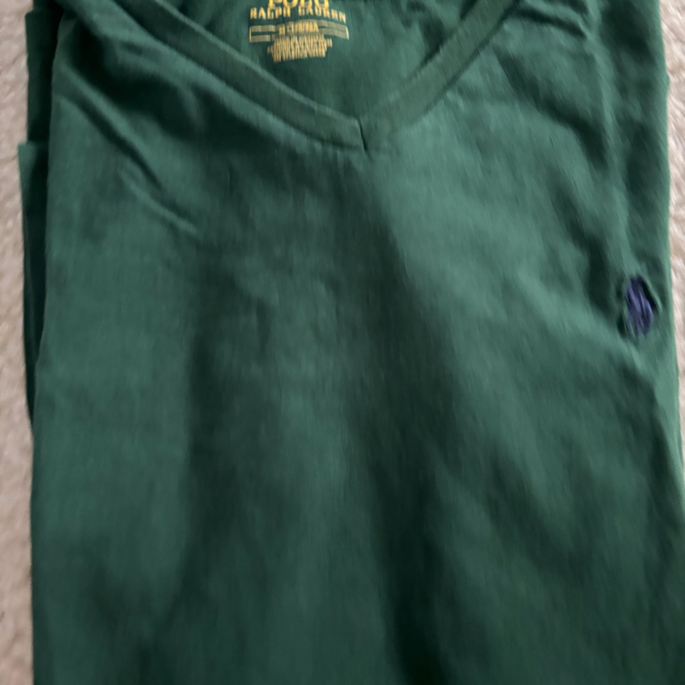 Ralph lauren v neck t shirt